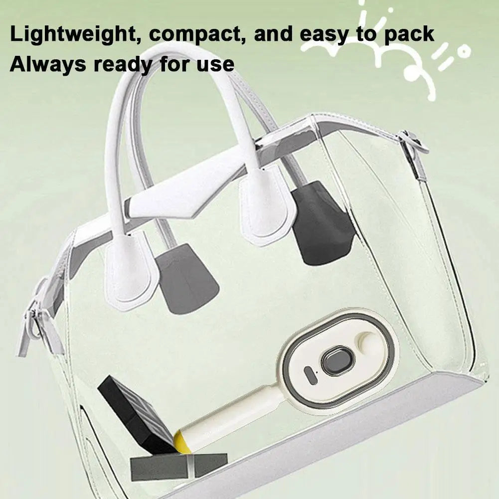  Peine masajeador eléctrico con cojines de aire y pulverizador, 3 en 1, autolimpiante, con vapor, cepillo para aceites esenciales y masajeador de cuero cabelludo recargable